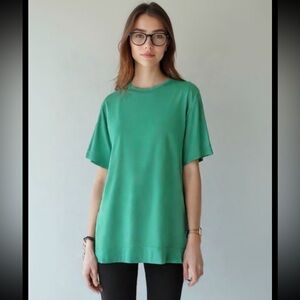 Lululemon Relaxed-Fit Green Running Lightweight T-Shirt Women’s Size 8